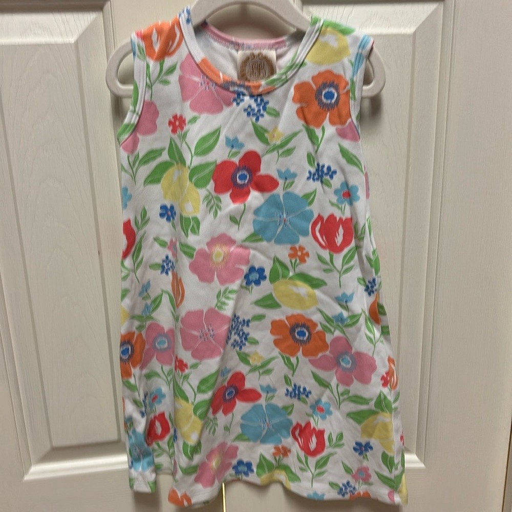 Tbbc flower sleeveless dress size 7